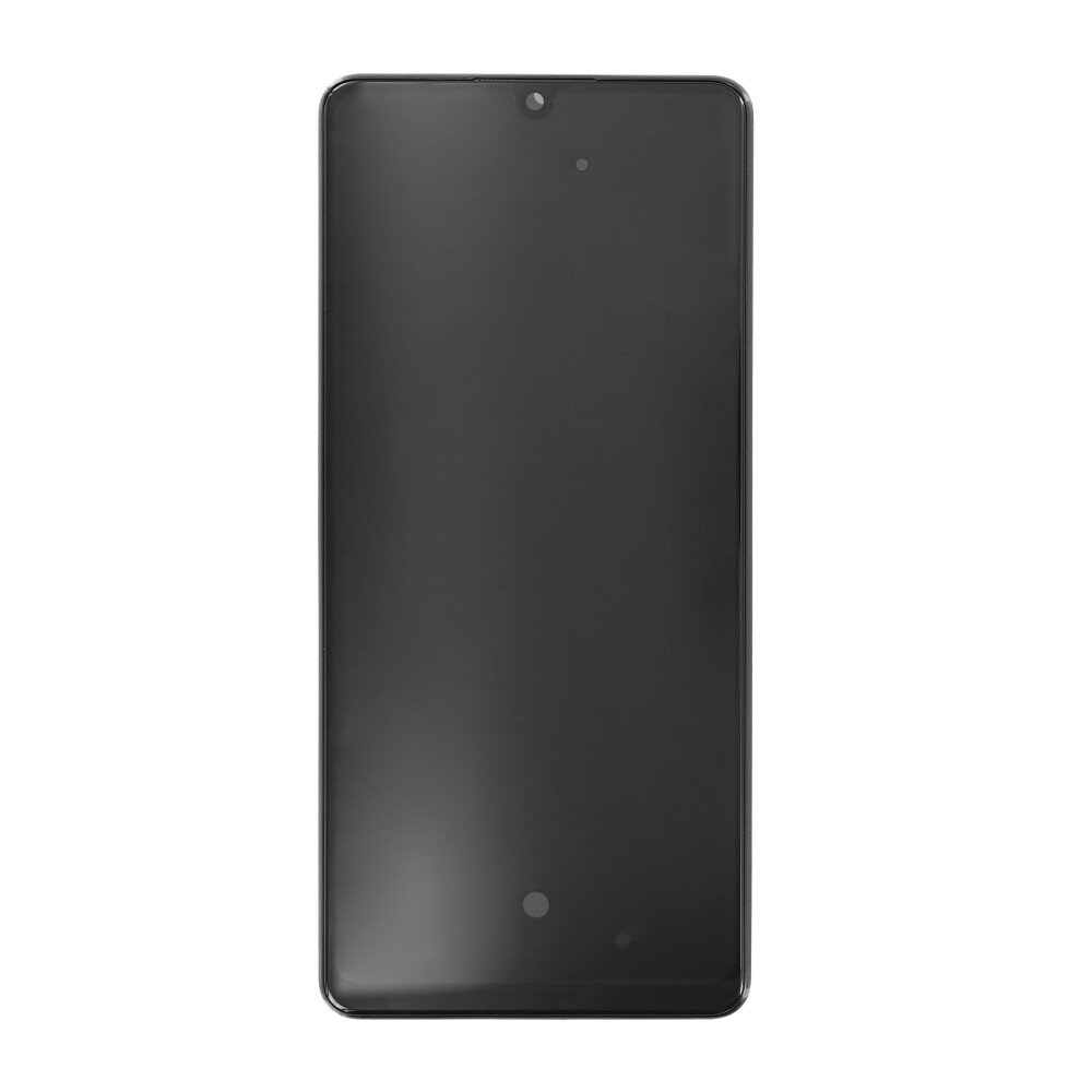 Display module met frame Samsung Galaxy A42 Zwart (Service Pack)