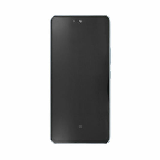 Display module met frame Samsung Galaxy A53 Blauw (Service Pack)