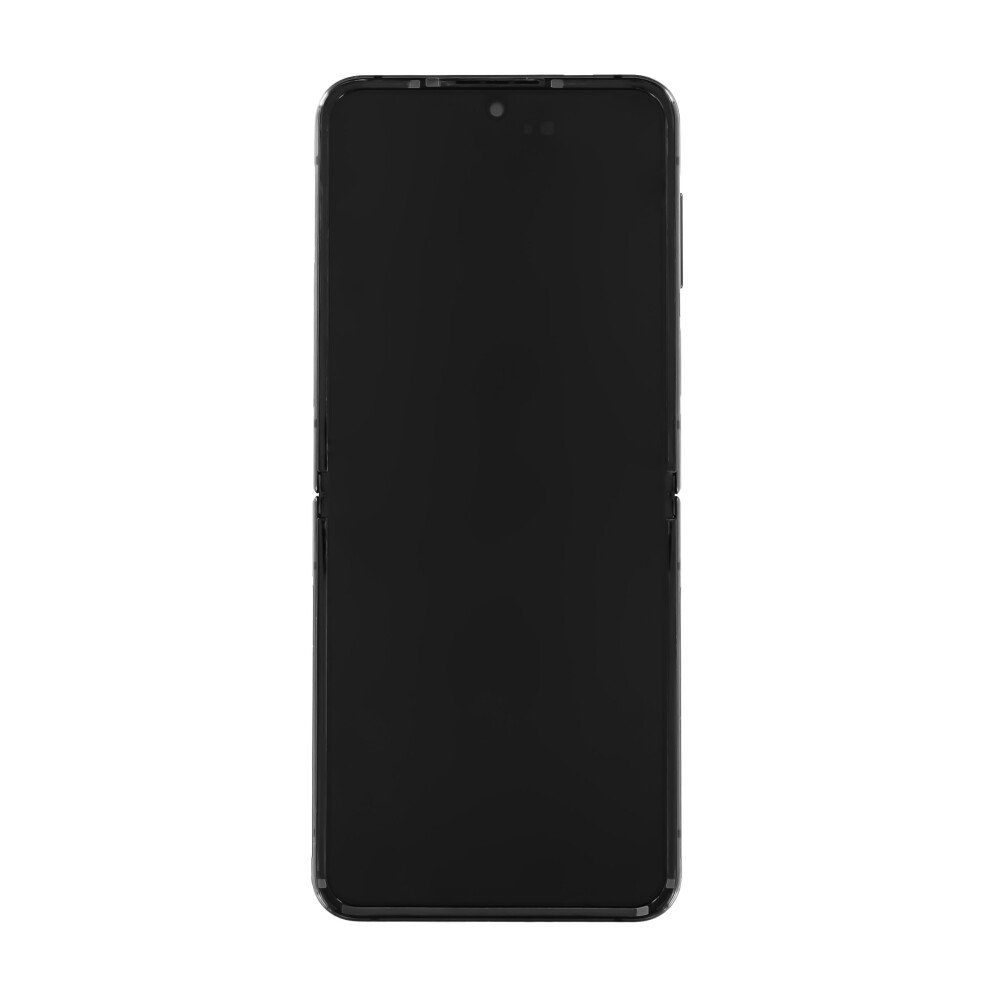 Display module met frame Samsung Galaxy Z Flip 4 Zwart (Service Pack)