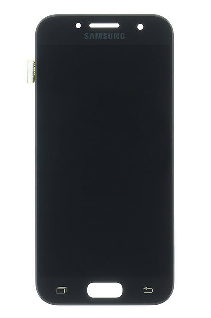 Display module Samsung Galaxy A3 2017 zwart