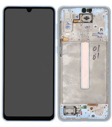 Display module Samsung Galaxy A33 blauw (Service Pack)