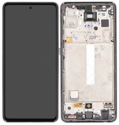 Display module Samsung Galaxy A52s zwart (Service Pack)