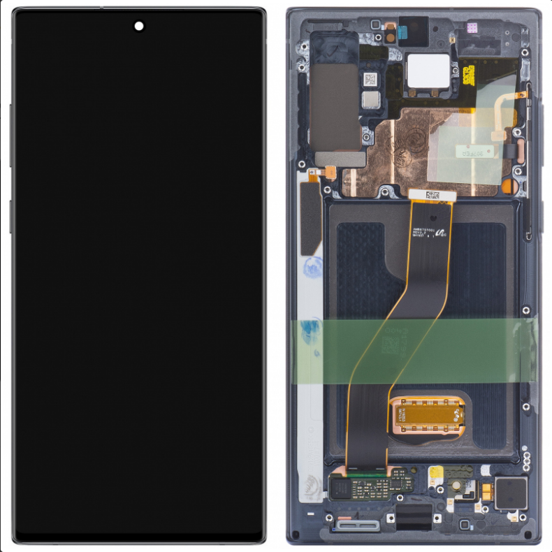 Display module Samsung Galaxy Note 10+ zwart