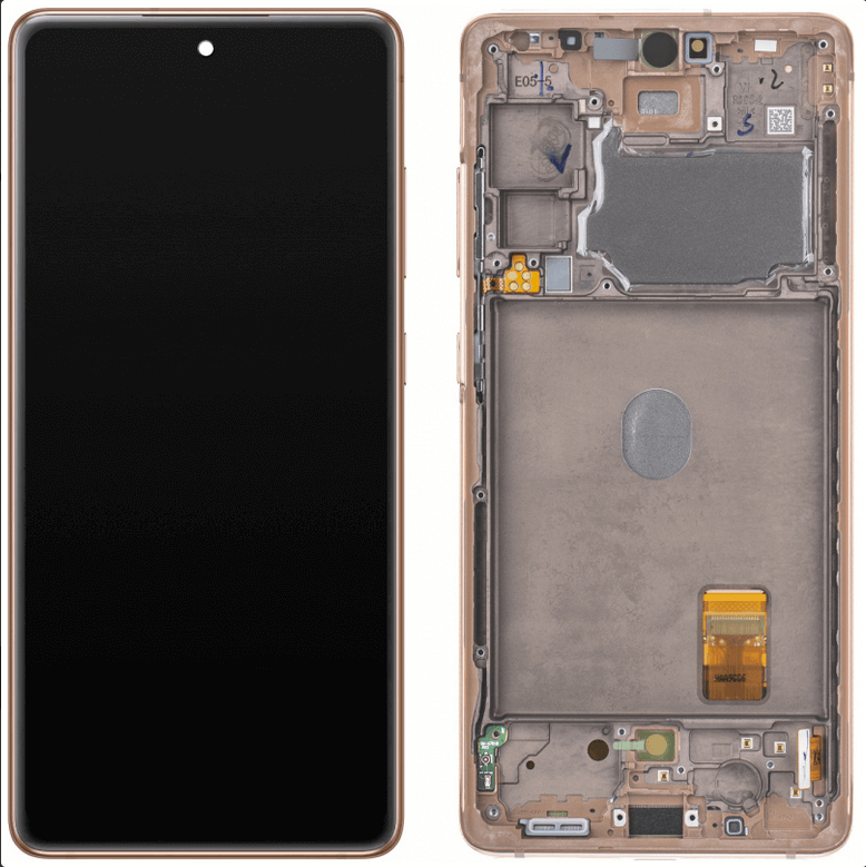 Display module Samsung Galaxy S20 FE 5G Cloud Orange (Service Pack)