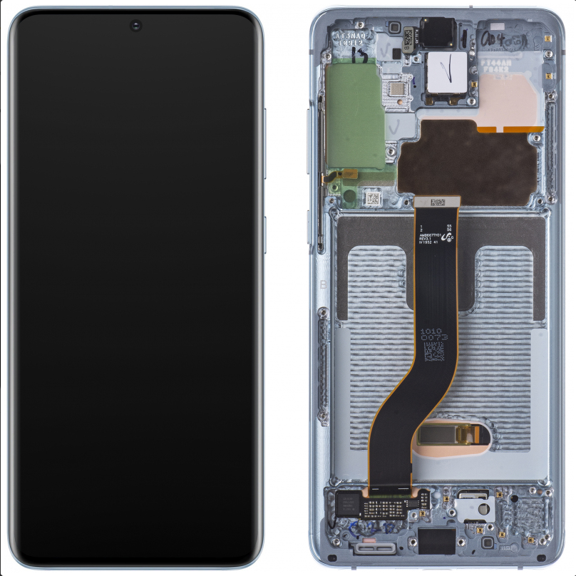 Display module Samsung Galaxy S20+ blauw (Service Pack)