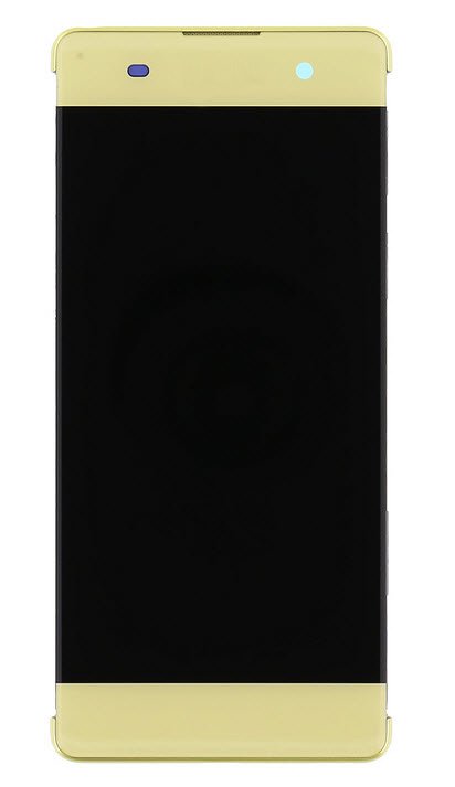 Display Module Sony Xperia XA geel/goud