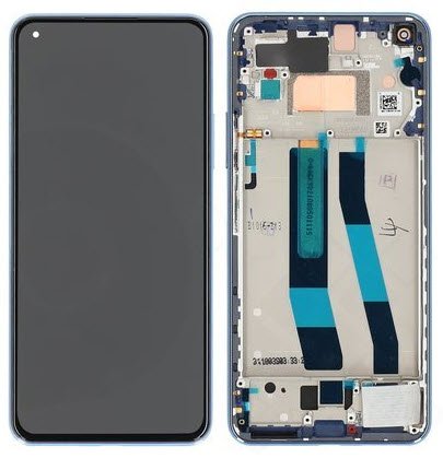 Display module Xiaomi 11 Lite 5G NE blauw (Service Pack)