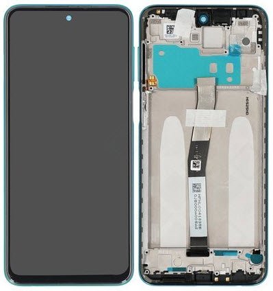 Display module Xiaomi Redmi Note 9 Pro groen (Service Pack)