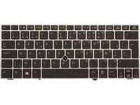 Clavier AZERTY BE pour ordinateur portable HP + TrackPoint, rétroéclairé (W8)
