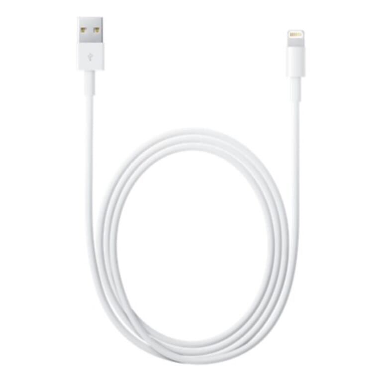 Apple Lightning auf USB 2.0 A Kabel 2 Meter – Weiß