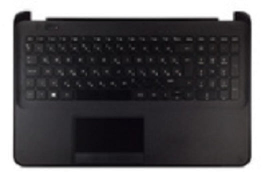 Clavier d'ordinateur portable HP Qwertz DE + coque supérieure