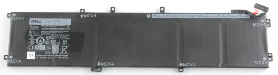 Batterie d'ordinateur portable Dell 7500 mAh