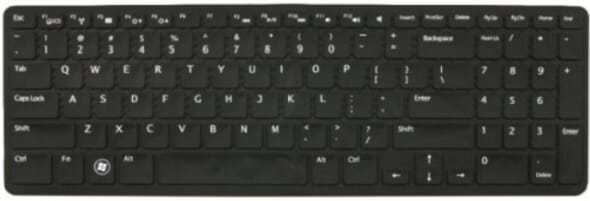 Clavier d'ordinateur portable HP Qwertz DE