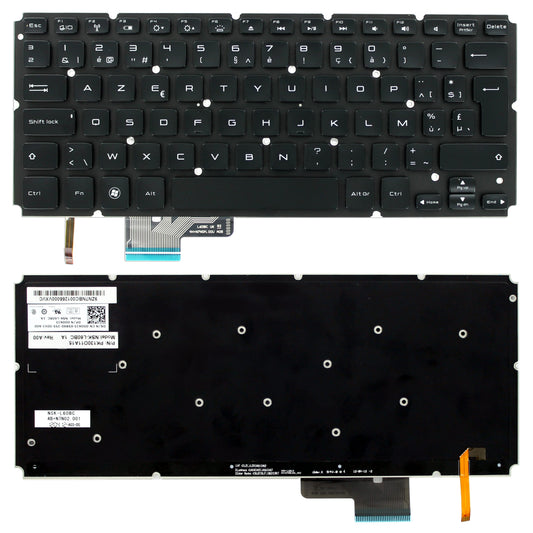 Dell Laptop Toetsenbord Azerty BE + Backlight