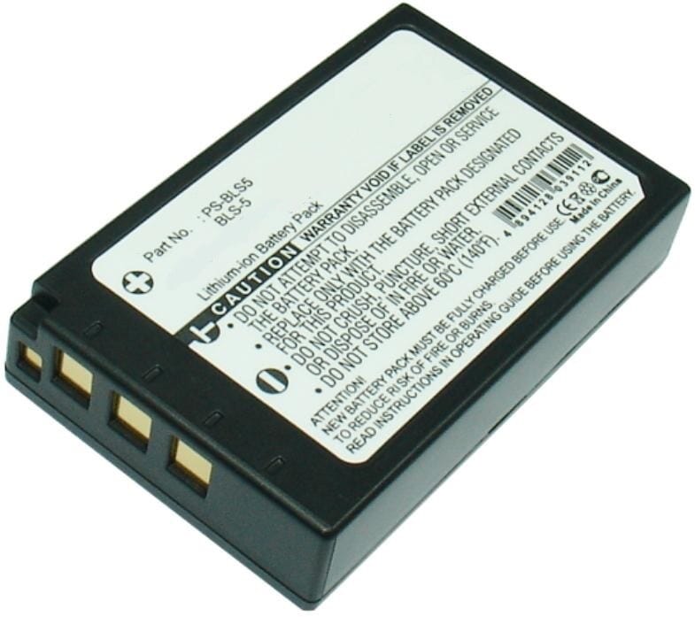 Digitaler Kamera-Akku 7.4V 1100mAh Li-Ion für Olympus