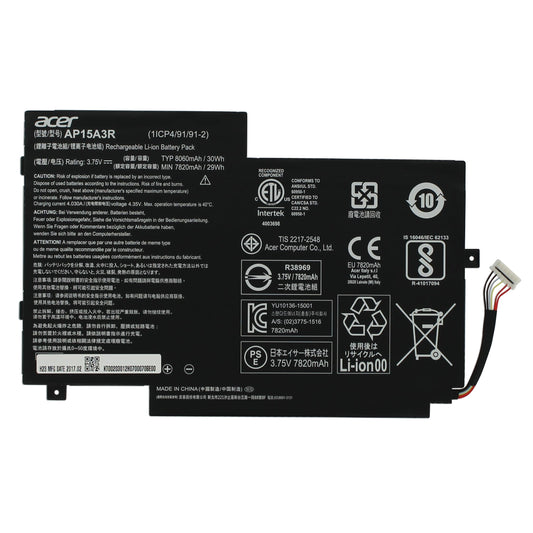 Acer Tablet Accu 8060mAh