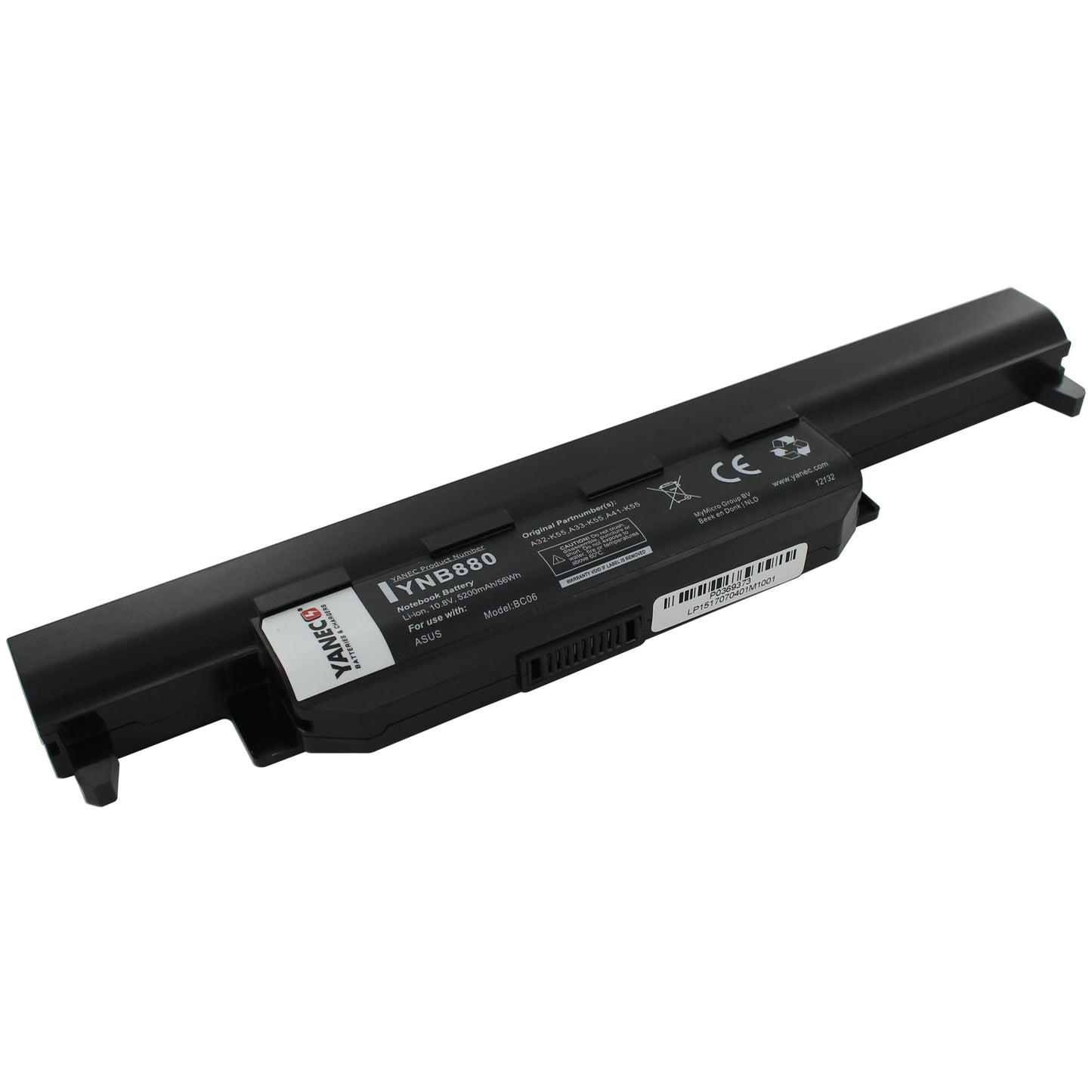 Batterie d'ordinateur portable Yanec 5200mAh