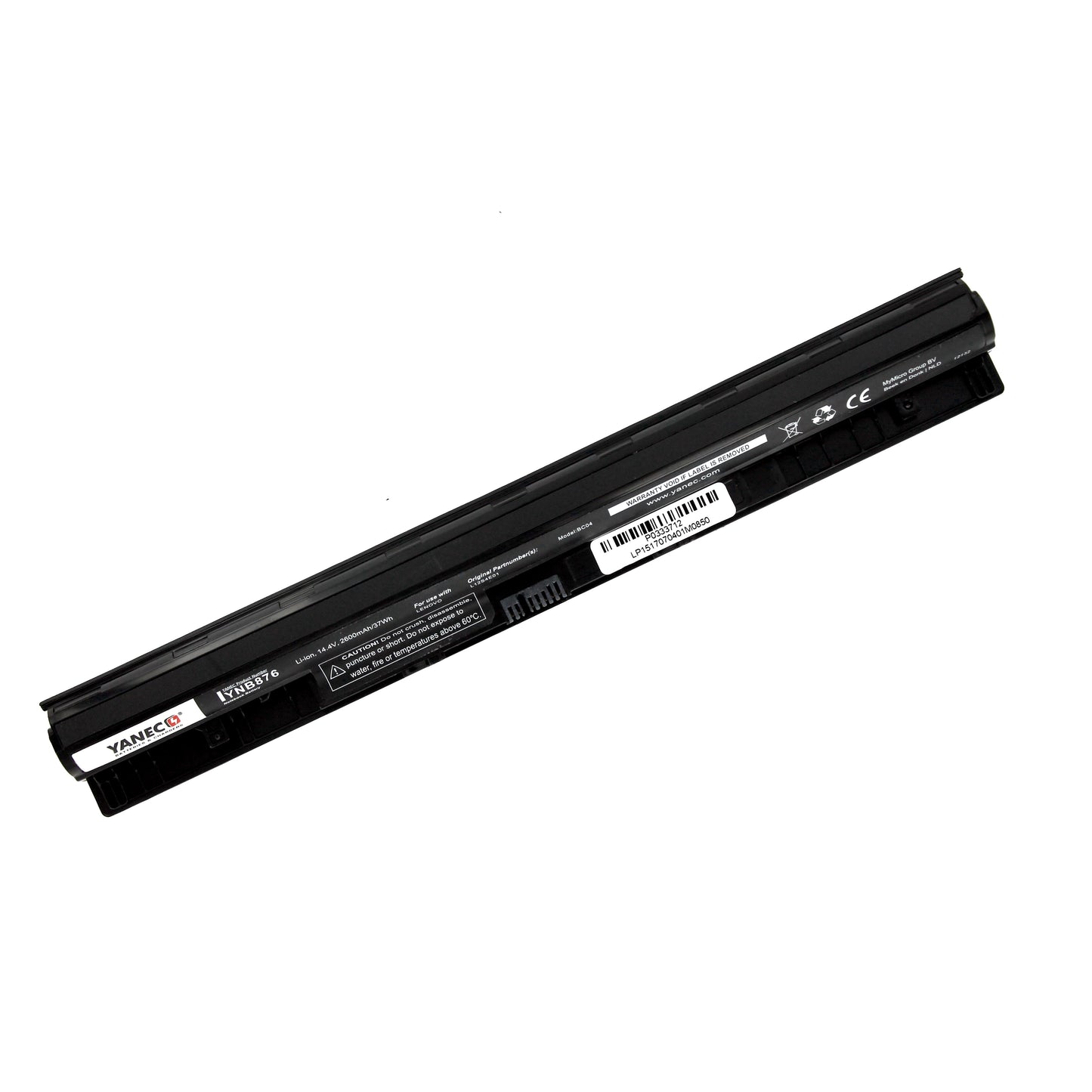 Batterie d'ordinateur portable Yanec 2600 mAh