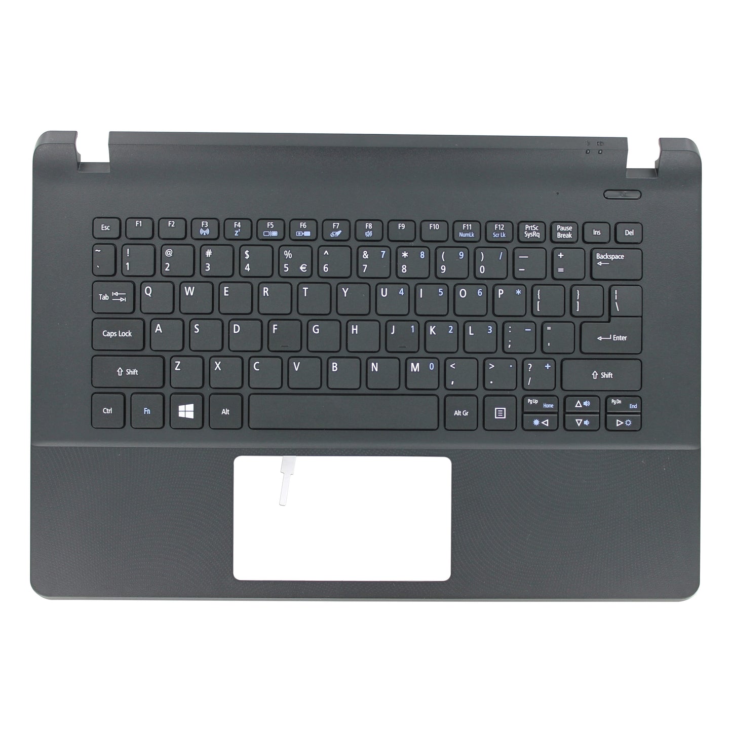 Acer Laptop Tastatur Qwerty US + Top Cover - Schwarz