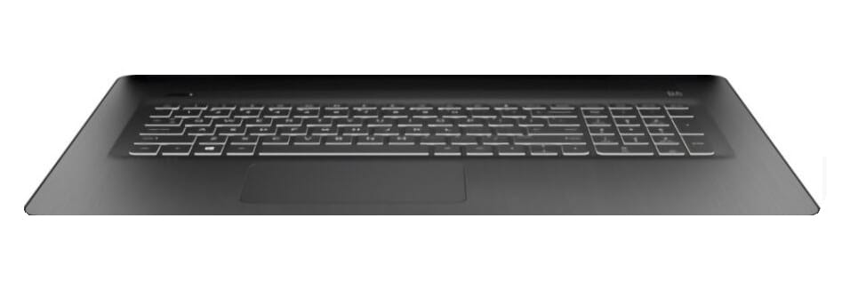 Clavier et capot supérieur d'ordinateur portable HP Azerty BE