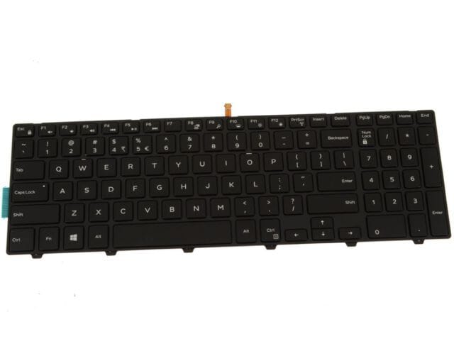 Clavier d'ordinateur portable Dell Qwerty US + rétroéclairage