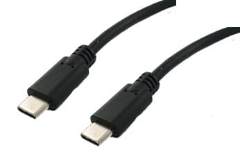 USB2.0 Type-C Kabel 2 Meter - Zwart