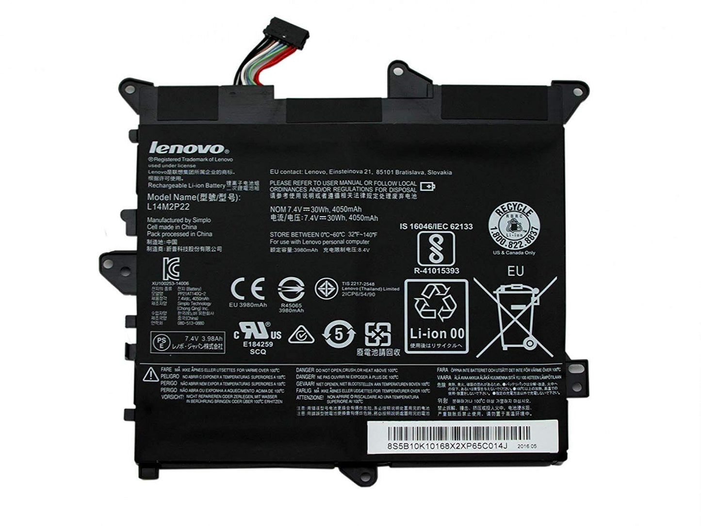 Lenovo Laptop Akku 4050 mAh