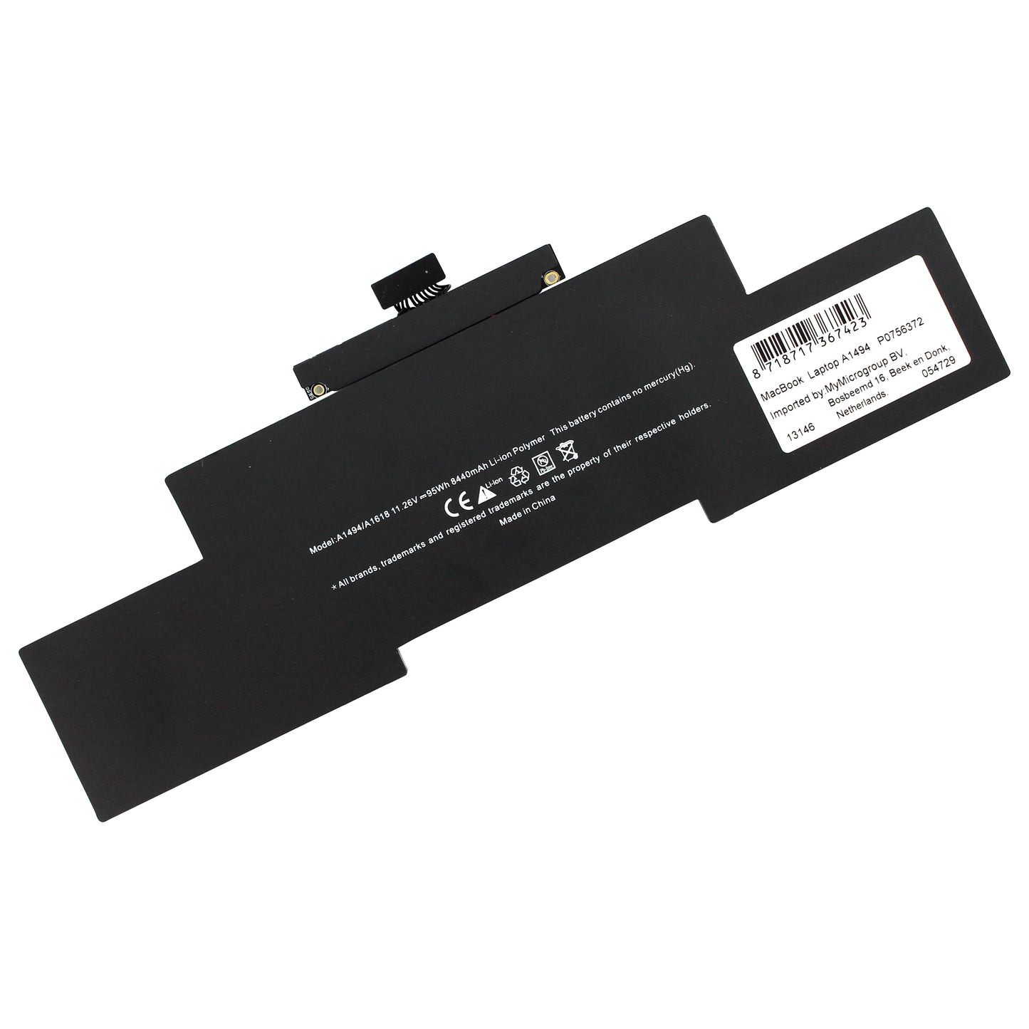 Macbook Accu 8000mAh