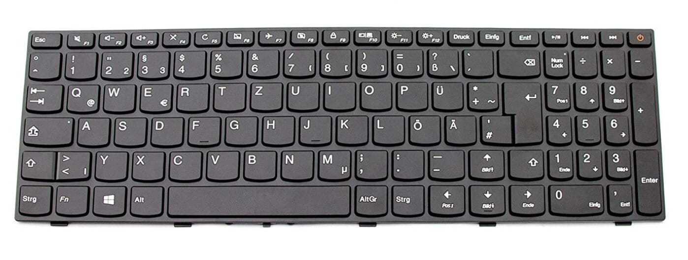 Lenovo Laptop Tastatur Qwertz DE