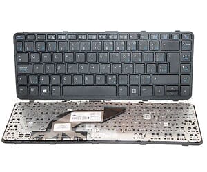 Clavier d'ordinateur portable HP QWERTZ DE + rétroéclairé