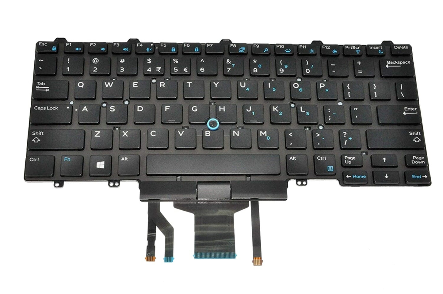Clavier d'ordinateur portable Dell Qwerty US + rétroéclairage