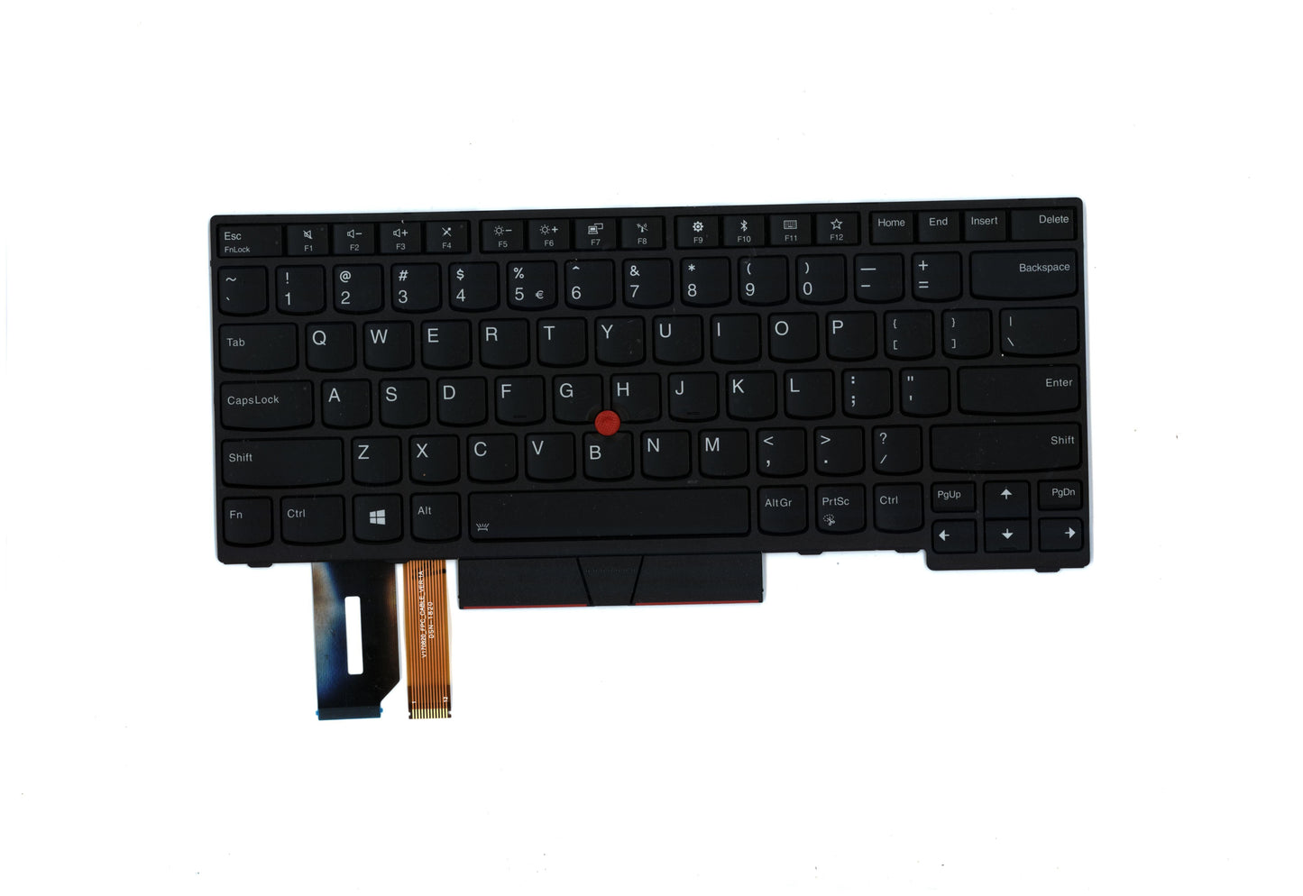 Lenovo Laptop Tastatur QWERTY US, Hintergrundbeleuchtet
