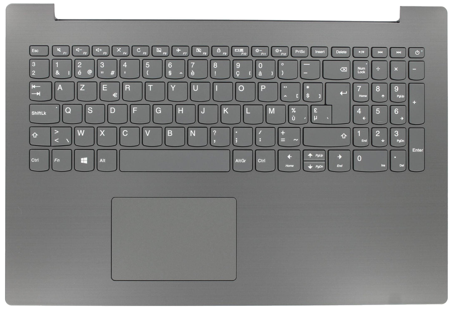 Clavier d'ordinateur portable Lenovo AZERTY BE + capot supérieur