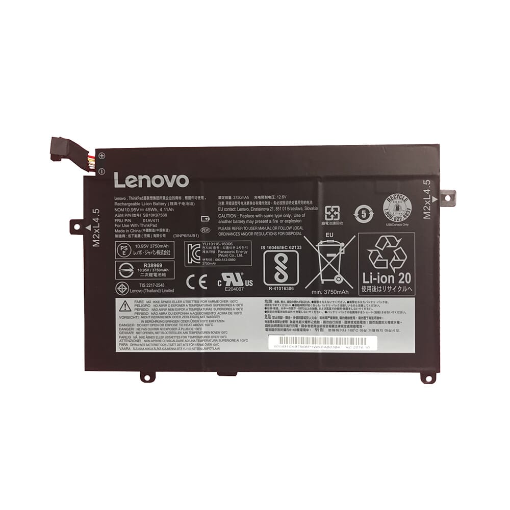Lenovo Laptop Akku 3750 mAh
