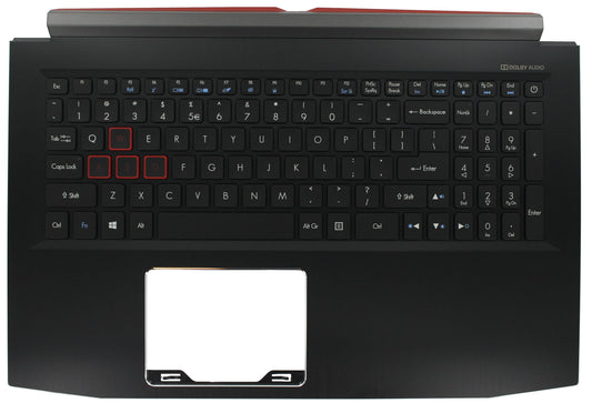 Acer Laptop Tastatur Qwerty US + Top Cover, beleuchtet
