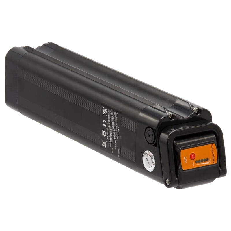 Maratron XH259-10J Fahrradakku 24/25,9V 12Ah SilverFish Schwarz