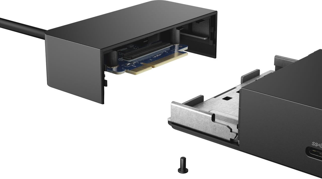 Dell WD19TB 180W (ohne Netzteil) Upgrade-Modul - Schwarz