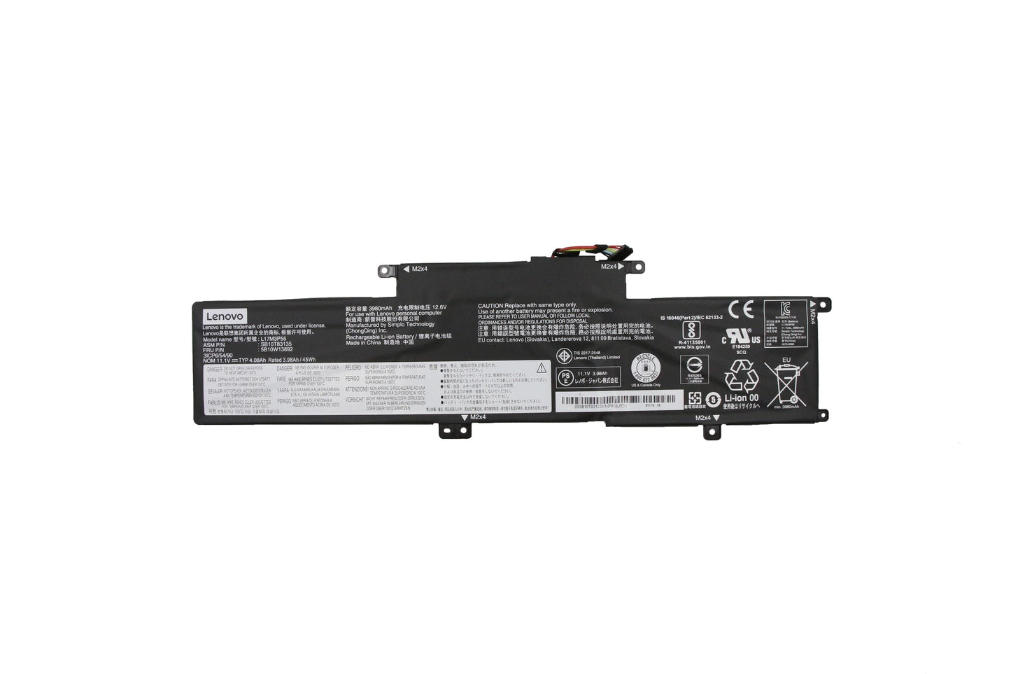 Lenovo Laptop Akku 3980 mAh
