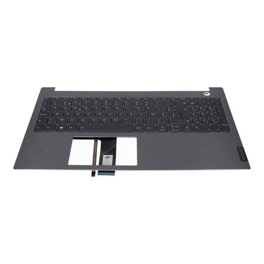Lenovo Laptop-Tastatur Azerty BE + Top Cover – Silber
