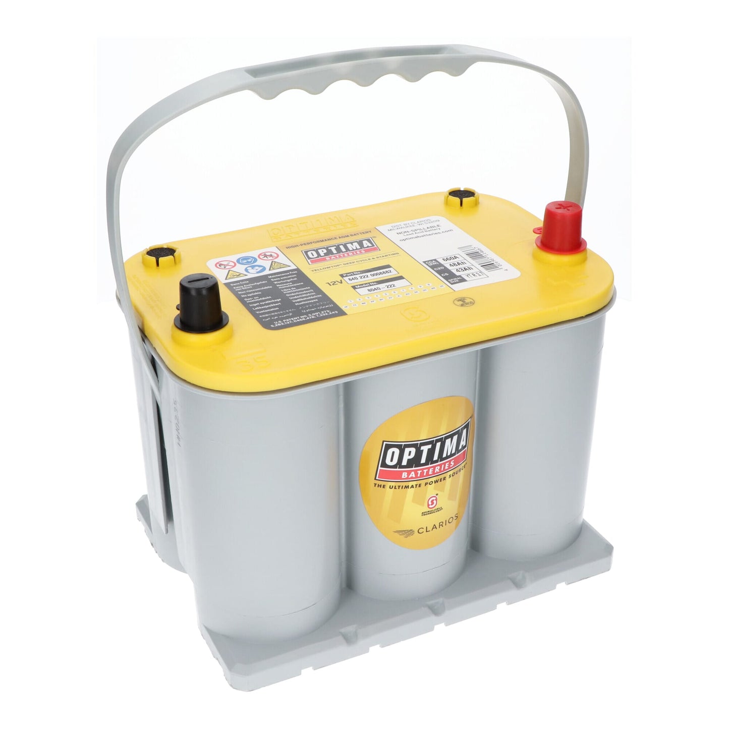 Optima Yellow Top Accu 12V 48Ah R-3.7