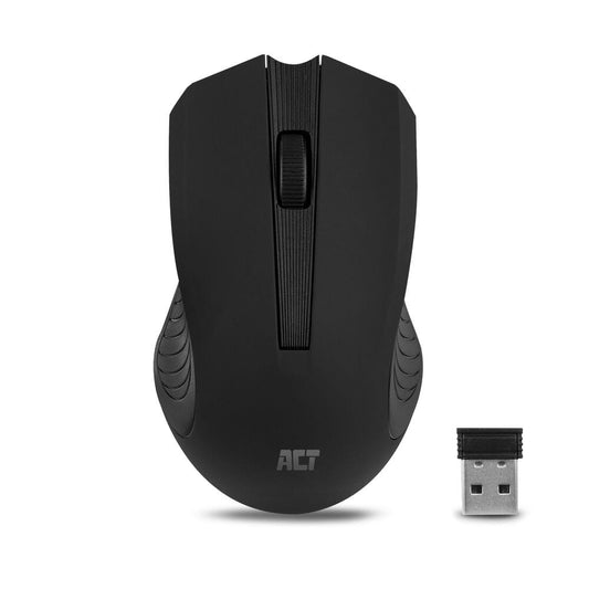 Souris sans fil ACT, 1000 dpi, noire