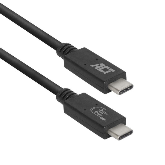 ACT USB 3.2 Gen1 Anschlusskabel C Stecker - C Stecker 2 m