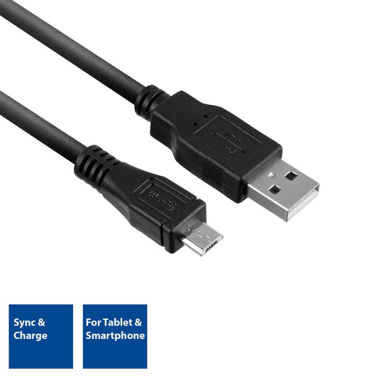ACT USB 2.0 Lade- und Datenkabel A Stecker - Micro B Stecker 1 Meter
