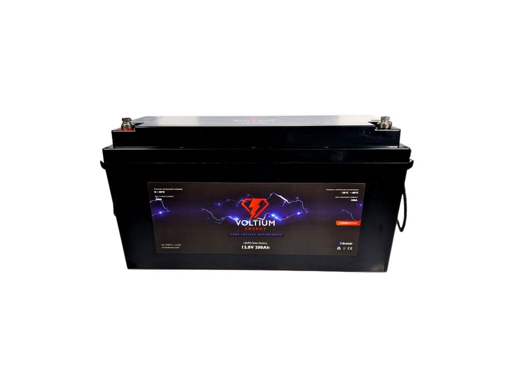 Batterie Voltium Energy LiFePO4 Connect 12,8V - 200Ah Bluetooth