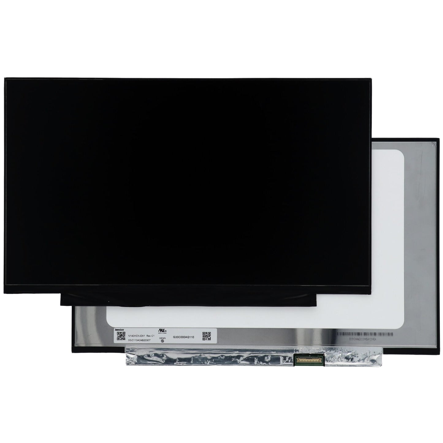 Écran LCD 14.0 pouces 1920x1080 Mat, 40 broches 20mm, IPS, Tactile