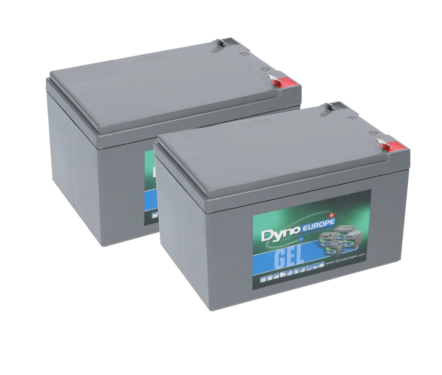 Dyno Gel Akku 12V 12Ah Ersatzset (exkl. Kabel)