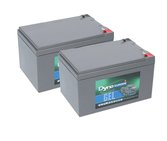 Dyno Gel Akku 12V 12Ah Ersatzset (exkl. Kabel)