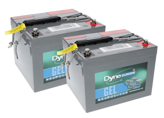 Dyno Gel Akku 12V 44Ah Ersatzset (exkl. Kabel)