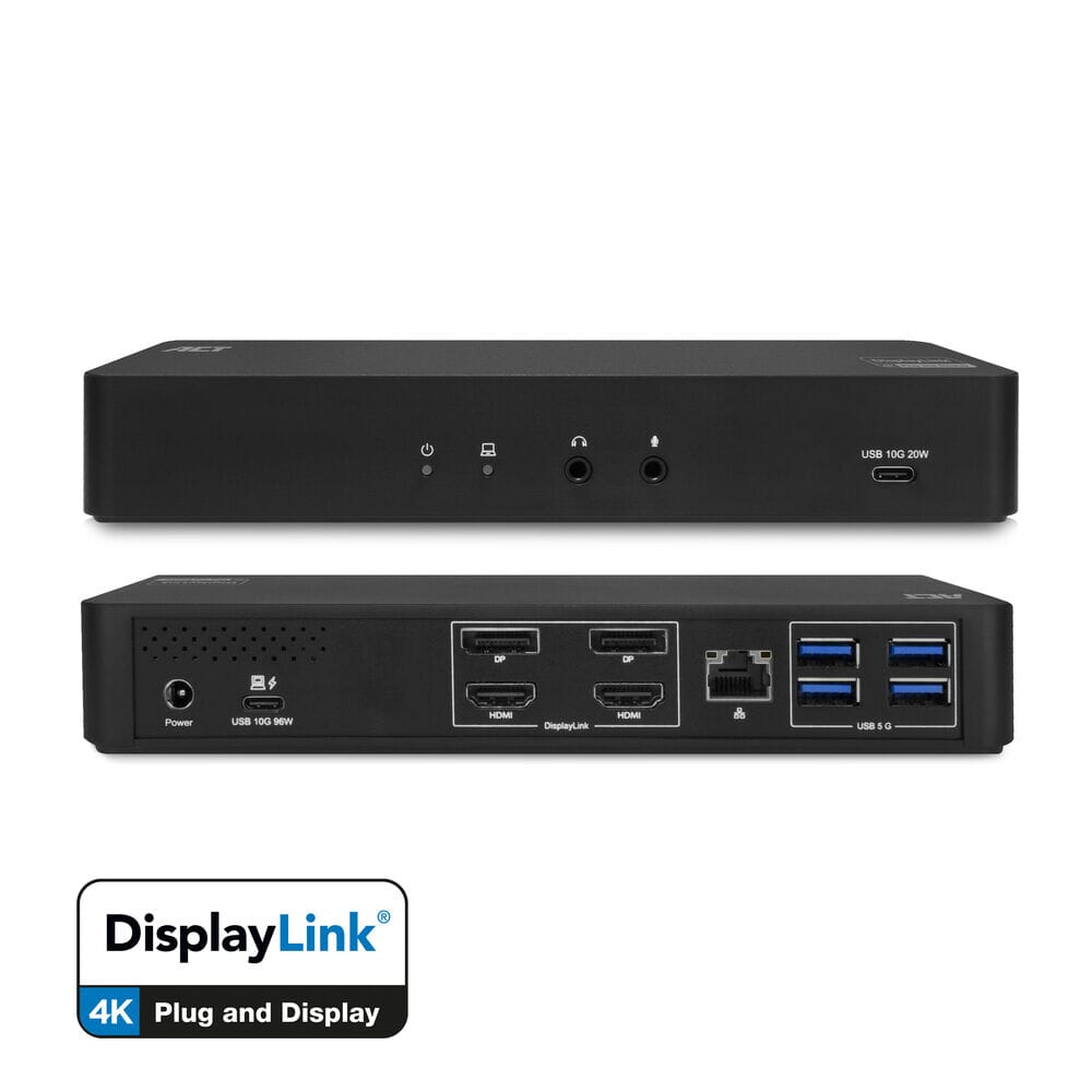 ACT USB-C Dockingstation 4K, für 2 Monitore
