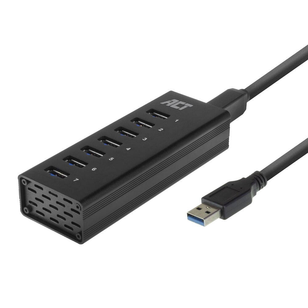 ACT USB Hub 3.0, 7 Port, 20W Netzteil